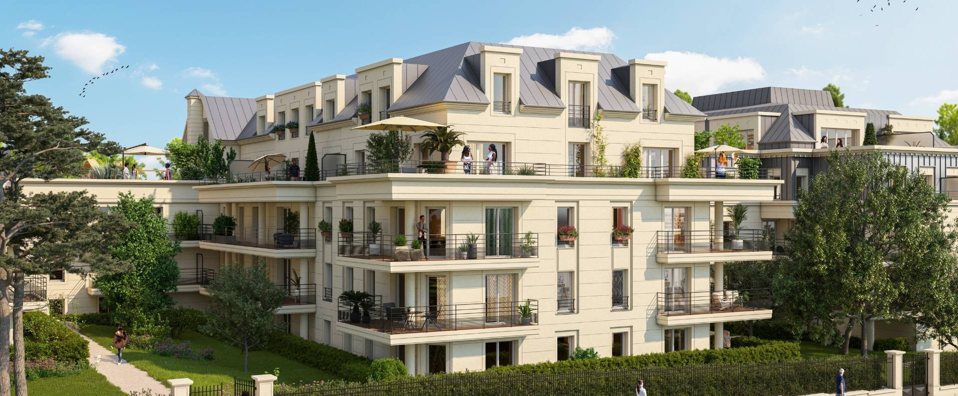 Belle résidence neuve Le Plessis Robinson