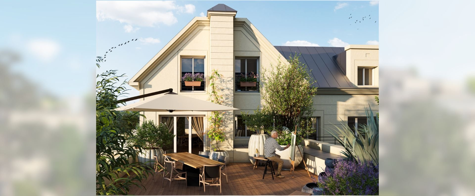 Belle résidence neuve Le Plessis Robinson