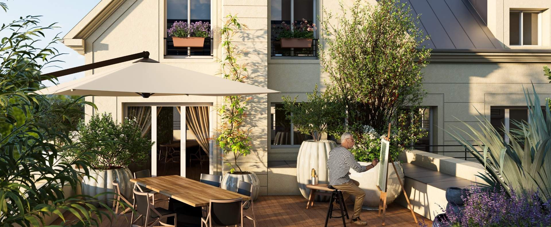 Belle résidence neuve Le Plessis Robinson